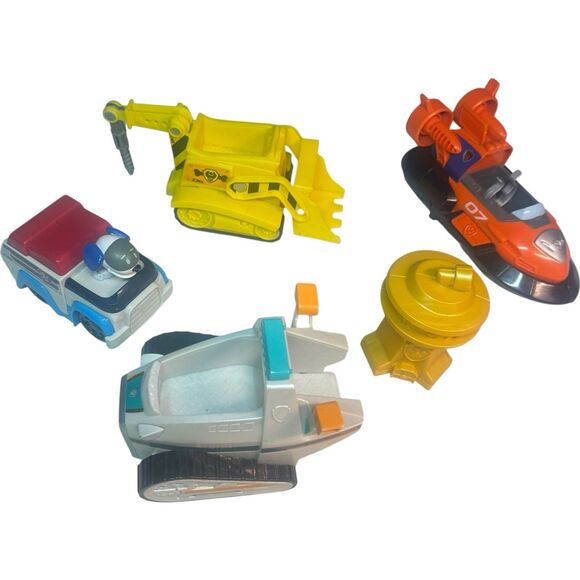 Paw Patrol Lot- Vehicles And Figures, Robo Dog, Rubble, Pirate Chase, Everest - Picture 4 of 16